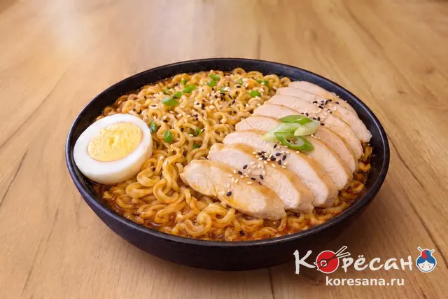 Рамен с курицей