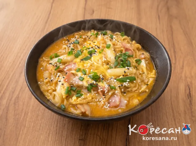 Рапокки сырно-острый с беконом